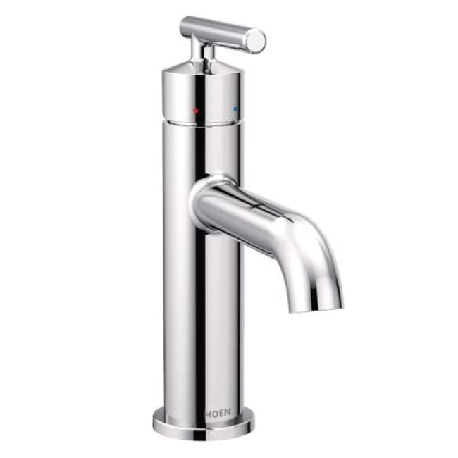 Moen Gibson 1.2 GPM Single Hole Bathroom Sink Faucet with Pop-Up Drain