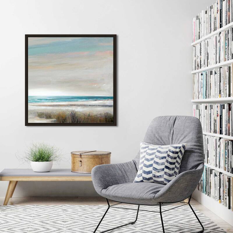 "Ocean Oasis" by Ruane Manning Print on Floating Canvas