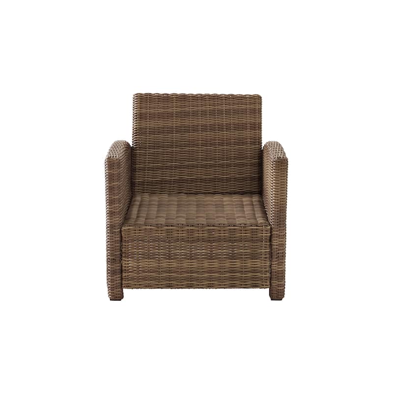 Crosley Bradenton Outdoor Wicker Armchair - 30.5 "W x 35 "D x 32.5 "H