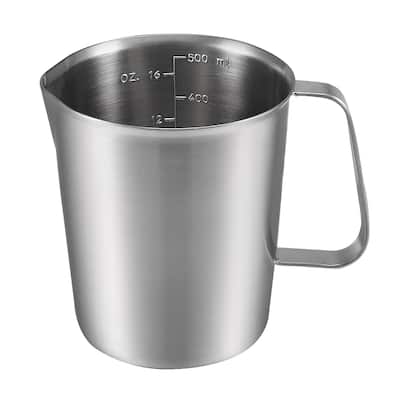 Stainless Steel Measuring Cup with Marking with Handle