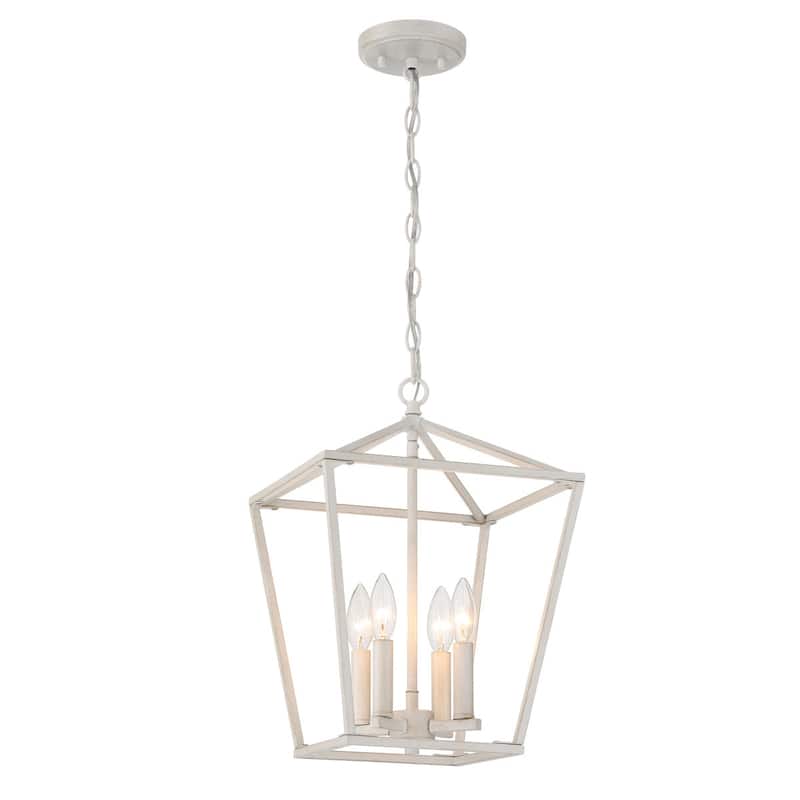 Acroma 4-light Modern Farmhouse Lantern Kitchen Island Pendant