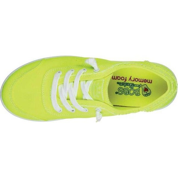 skechers memory foam womens yellow