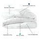preview thumbnail 4 of 16, Colossal King Oversized Down Alternative Baffle Box Comforter (10' x 10') World's Biggest