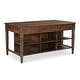 preview thumbnail 8 of 11, NADAAL STUDIOS Cove, Wooden Kitchen Island with Storage - 72"W x40.5"D x36.5"H