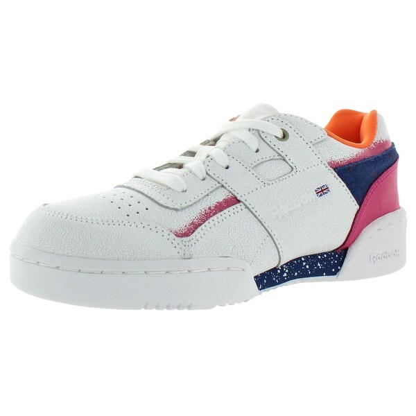 orange reebok trainers