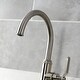 preview thumbnail 16 of 45, Kingston Brass Whitaker Single-Handle Deck Mount Kitchen Faucet with Brass Sprayer