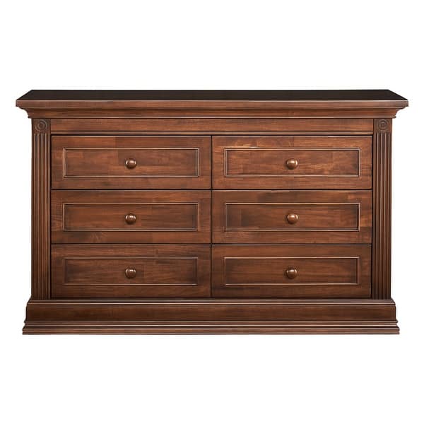 slide 2 of 8, Baby Cache Montana 6 Drawer Dresser Honey