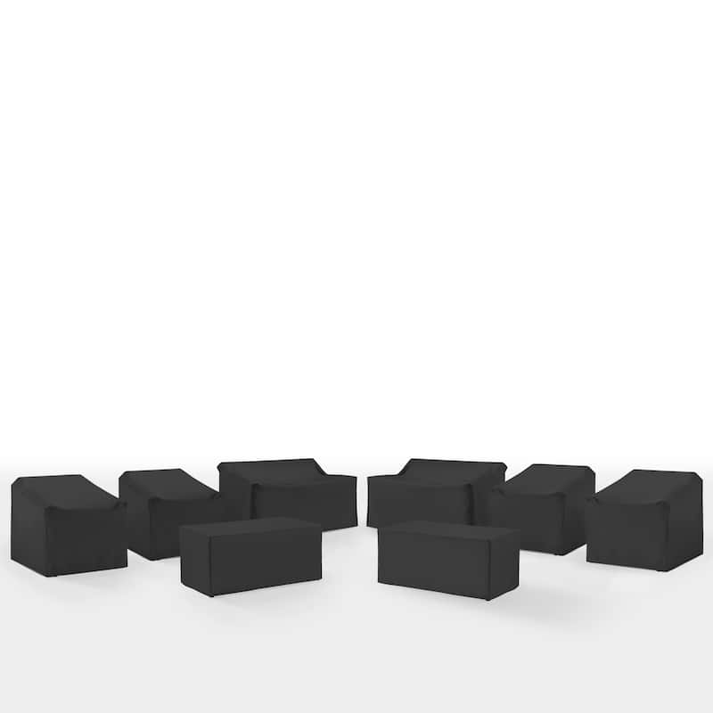 Crosley 8Pc Outdoor Furniture Cover Set
