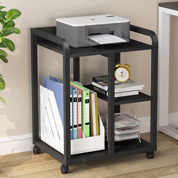 Contemporary store printer stand