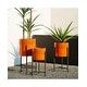 preview thumbnail 6 of 23, Glitzhome Modern Metal 3-piece Plant Stand Set