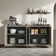 preview thumbnail 7 of 49, Multifunctional Minimalist Side Cabinet with 3D Design