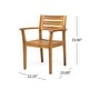 preview thumbnail 14 of 14, Wilson Outdoor Wood Expandable Rectangle Dining Set by Christopher Knight Home