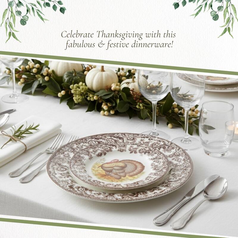 Spode Woodland Dinner Plate - Assorted Animals