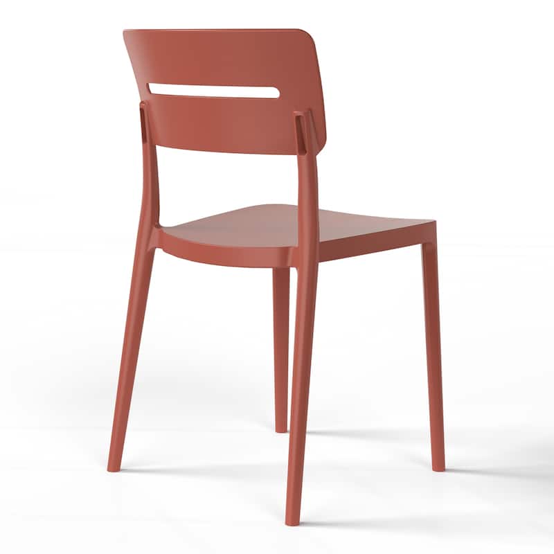 Frond and Form 4-Person Outdoor Square Dining Set