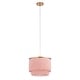 preview thumbnail 7 of 8, Esmee River of Goods Metal Hanging Pendant Light With Fringe Shade - 14" x 14" x 13.5/61.5"