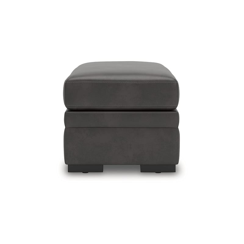 Signature Design by Ashley Dara Park Gray Oversized Accent Ottoman