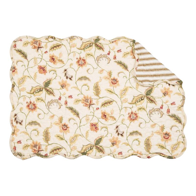 Bailey Quilted Placemat Set 6