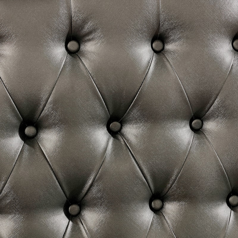 Copper Grove Dzhebel II Glam Button Tufted Panel Bed