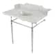 Option Marble White / Polished Nickel