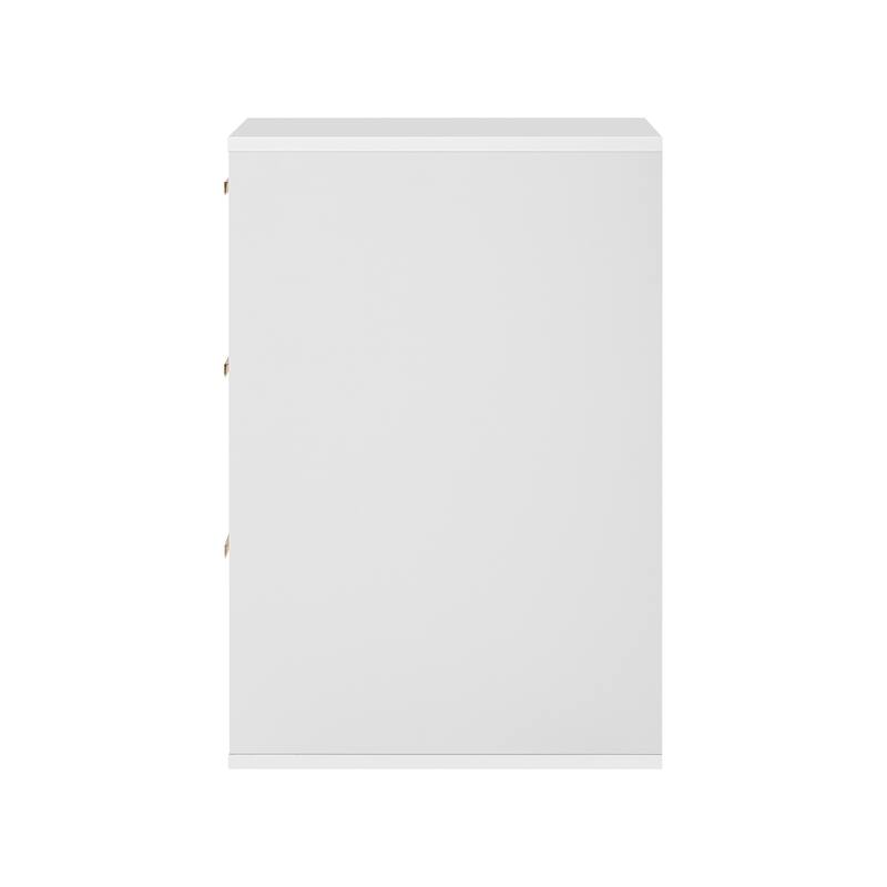 Roomfitters 12 Inch Wall Mounted Floating Side Cabinet, Hanging Bathroom Storage Space Saver (Vanity Not Included)