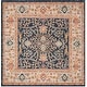 preview thumbnail 6 of 14, SAFAVIEH Madison Lelouda Vintage Boho Oriental Rug 5'3" x 5'3" Square - Navy/Creme