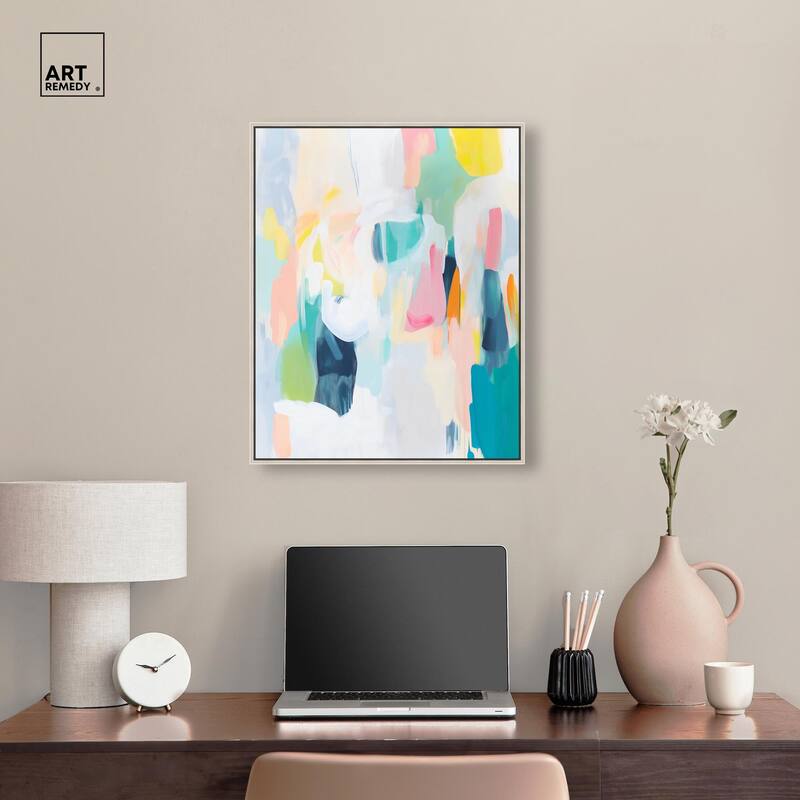 Layered Lush I Canvas by Art Remedy