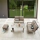 preview thumbnail 1 of 18, Patio Festival Thermal Transfer 4-Piece Outdoor Dining Set
