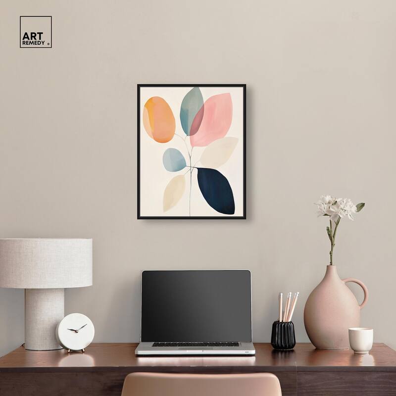 Soft Edge Foliage Canvas by Art Remedy