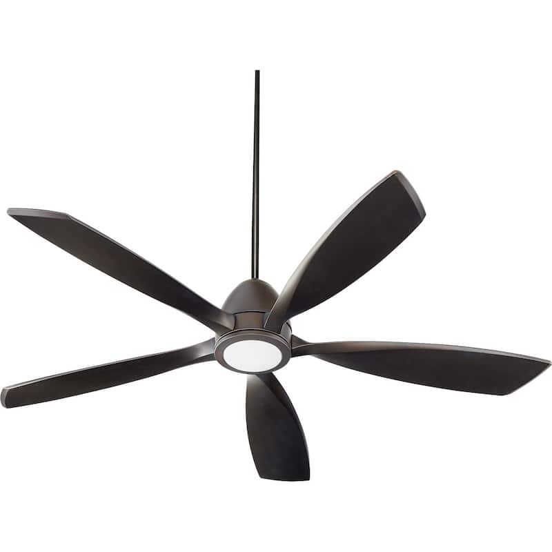 Quorum International Holt 56" 5 Blade Indoor DC Ceiling Fan with Light