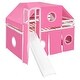preview thumbnail 5 of 35, Full Size Loft Bed with Tent and Tower