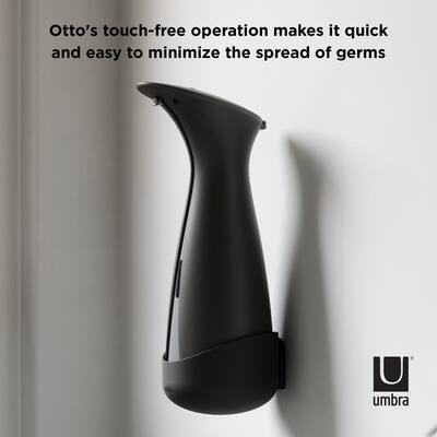Umbra OTTO Wall Mount Automatic Soap and Sanitizer Dispenser 8.5oz (250ml)