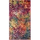 preview thumbnail 104 of 106, SAFAVIEH Monaco Shiloh Boho Abstract Modern Watercolor Area Rug 2'2" x 4' - Pink/Multi - Rectangle