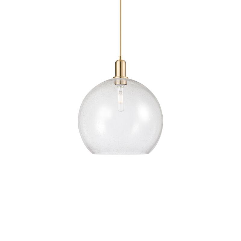 Innovations Lighting 716-1P-18-14 Athens Pendant Athens 14" Wide - Champagne Bronze / Seedy
