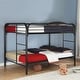 preview thumbnail 13 of 80, Morgan Contemporary Metal Frame Bunk Bed