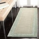 preview thumbnail 6 of 38, SAFAVIEH Handmade Impressions Skyla Modern Wool Rug 2'3" x 6' Runner - Green/Beige - Runner