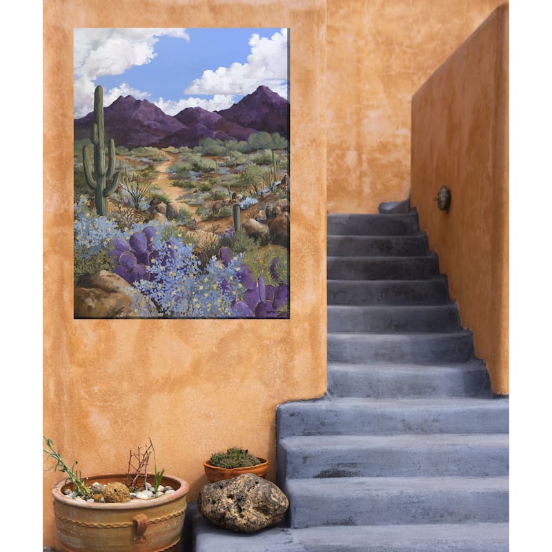 Purple Majesty Outdoor Art 30x40