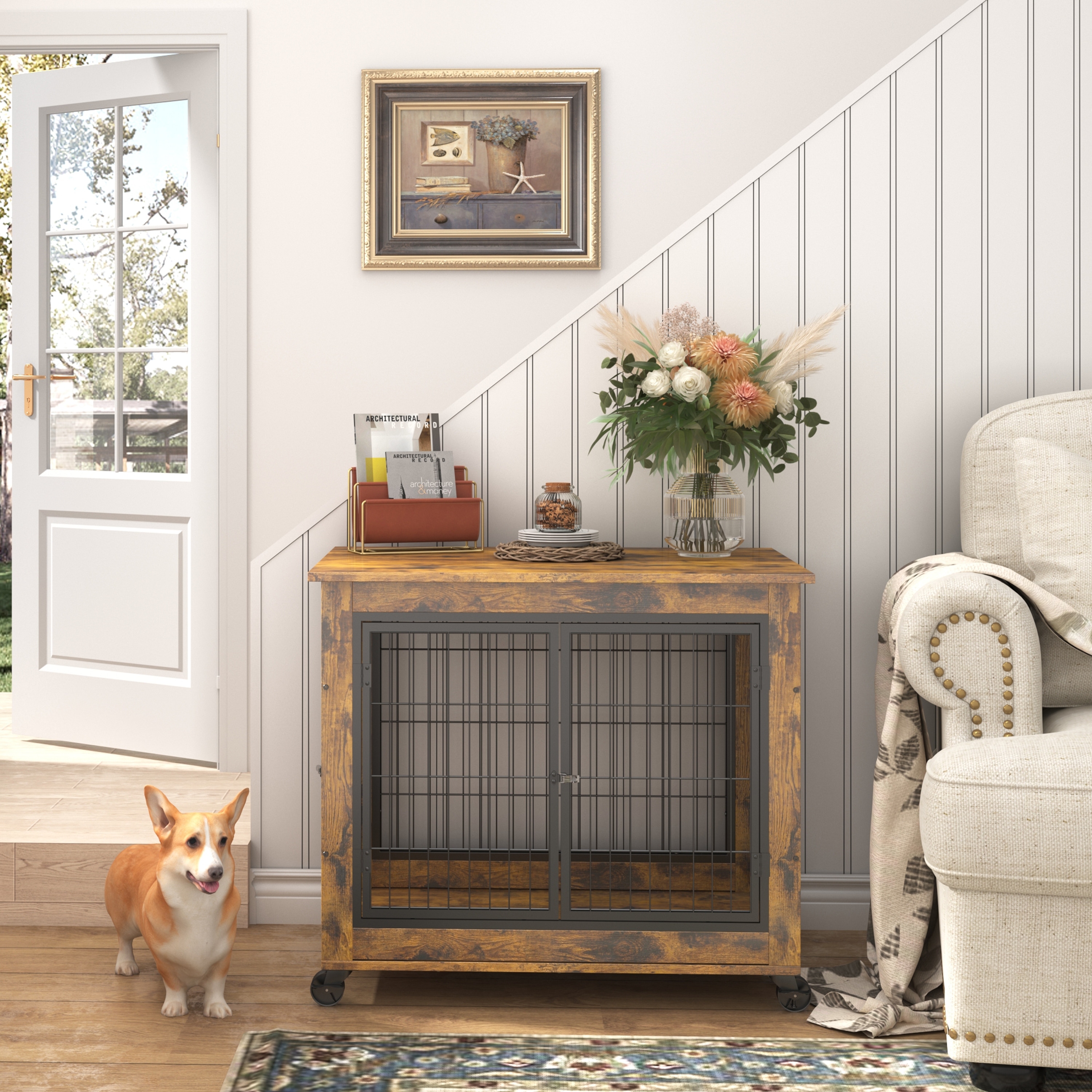 Dog crate bed bath and beyond discount