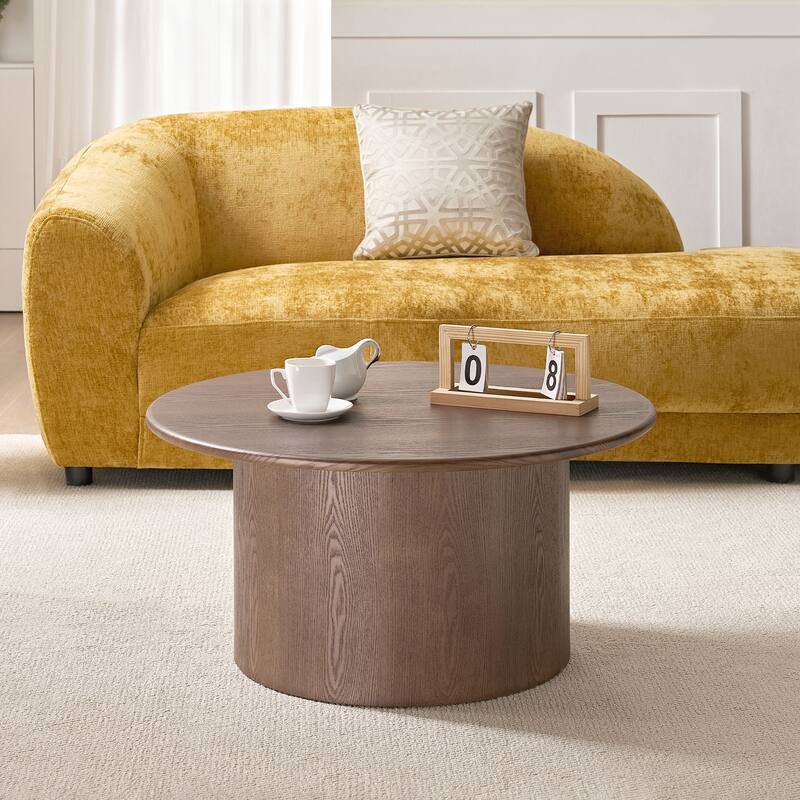 Coffee Table Set of 2 ,MDF Round Coffee Table for Living Room ,Apartment