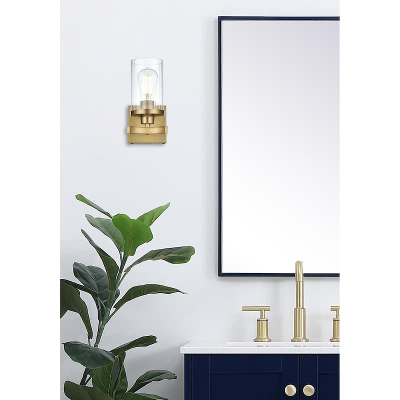 Elegant Lighting LD7316W5 Thane 10" Tall Bathroom Sconce