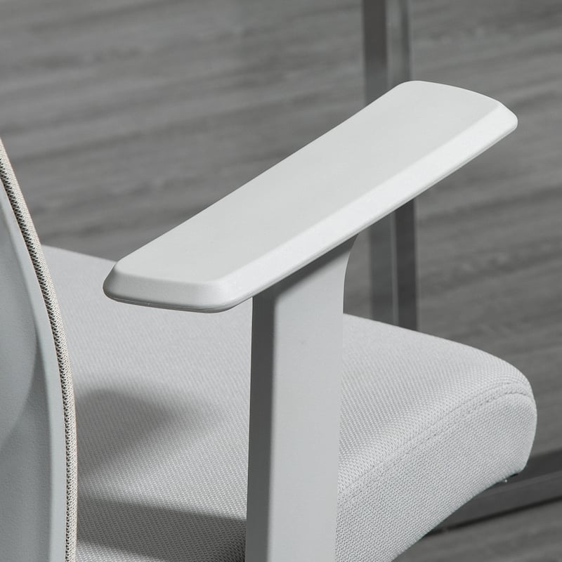 Vinsetto High Back Office Chair, Swivel Task Chair with Lumbar Back Support, Breathable Mesh, and Adjustable Height, Headrest