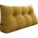 preview thumbnail 4 of 35, Backrest Reading Throw Pillow Wedge Headboard for Twin Bed