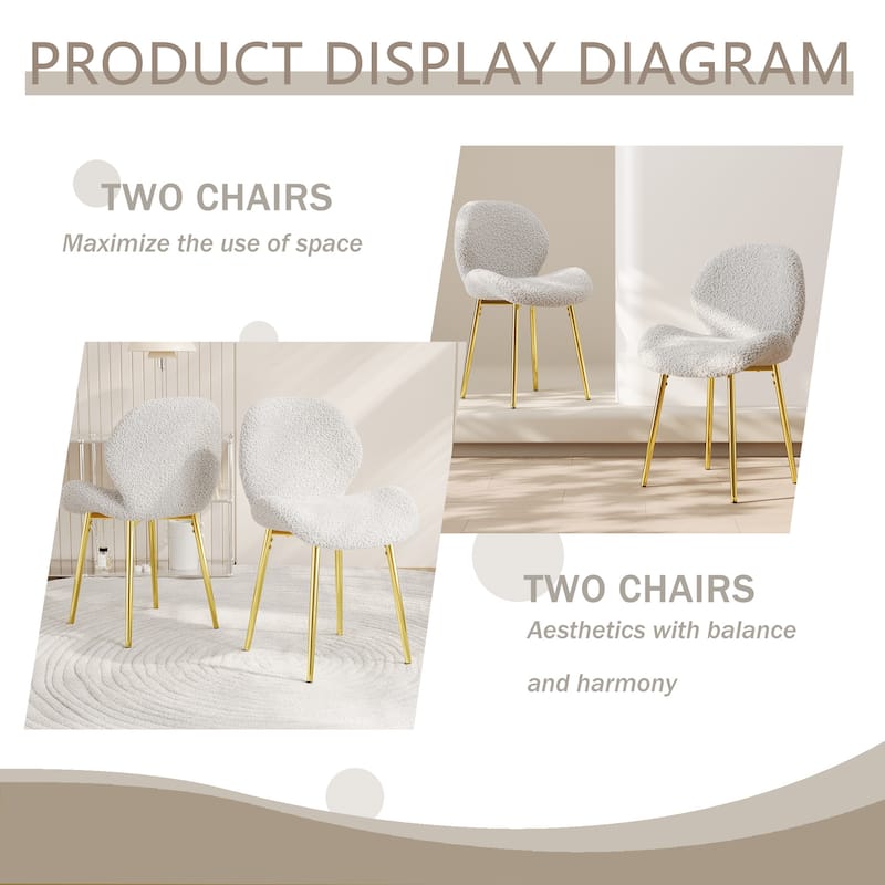 Upholstery Dining Chairs Set of 2