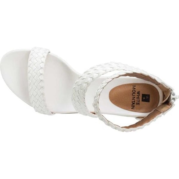 white mountain sundown dress sandals