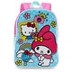 preview thumbnail 1 of 128, Girls 15" Backpack with Padded Straps & Zip Compartment - Ideal Toddler Bookbag for School & Travel My Melody
