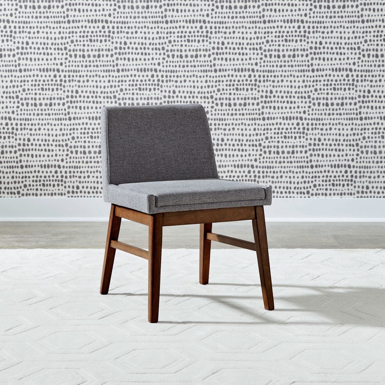 Liberty Furniture Space Savers Fully Upholstered Side Chairs Set of 2 Gray - Width 21" x Depth 23" x Height 30"