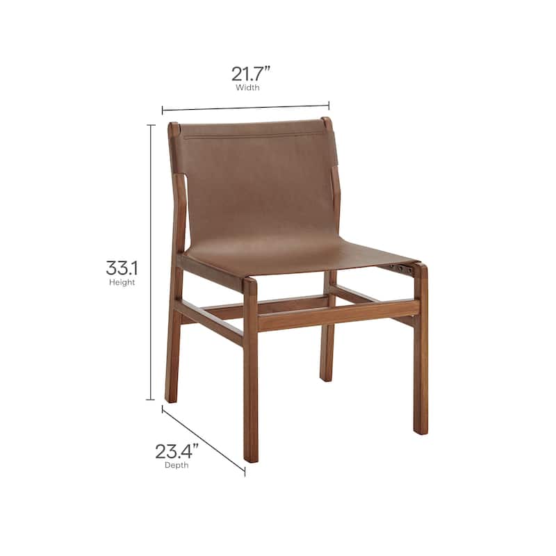 Orín Leather Dining Side Chair