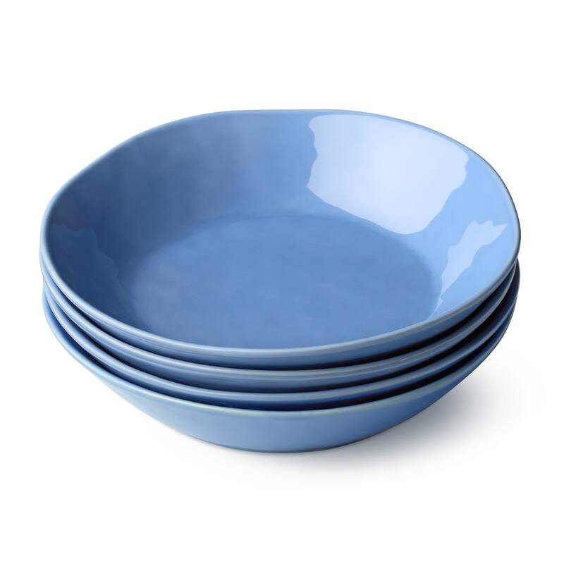 Certified International Cloudy Sky 9.5" Soup/Cereal Bowls,Set of 4 - 9.5'' W x 9.5'' D x 2'' H