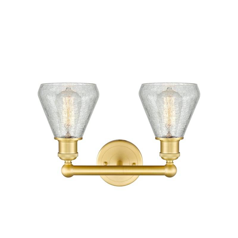 Innovations Lighting 616-2W-13-15 Conesus Vanity Conesus 2 Light 15"