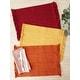 preview thumbnail 6 of 10, DII Variegated Redwood Fringe Placemat Set/6