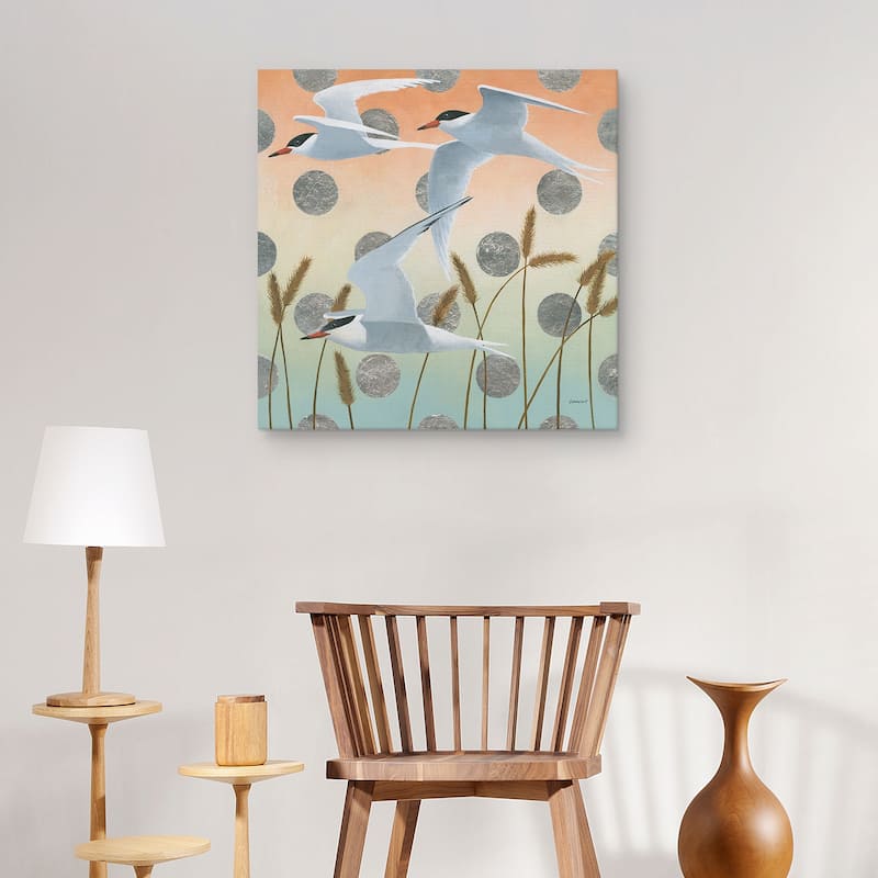 Free as a Bird II Crop by Kathrine Lovell Canvas Art Print